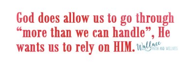 more than we can handle