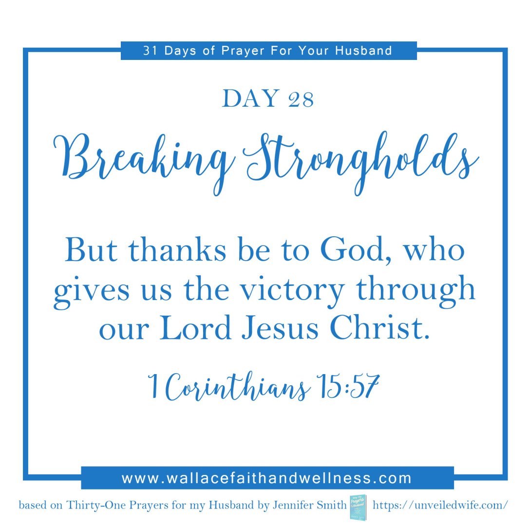 31 days of prayer for your husband   august 2016  DAY 28