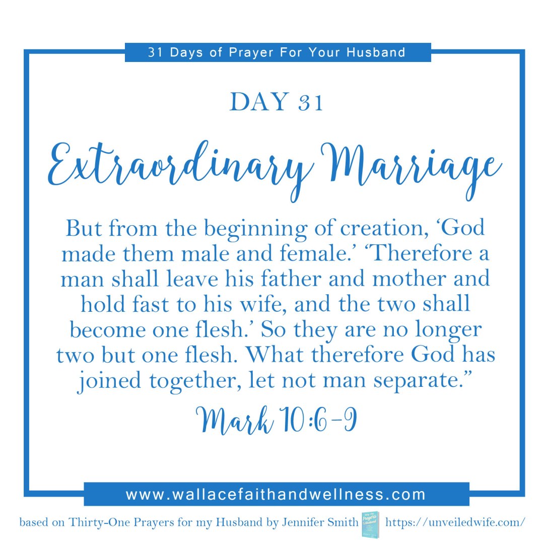 31 days of prayer for your husband   august 2016  DAY 31
